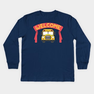 Back to School Kids Long Sleeve T-Shirt